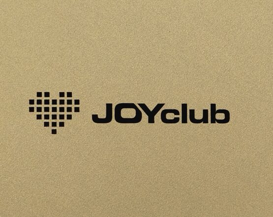 JOYclub Aufkleber - Klebeschrift schwarz