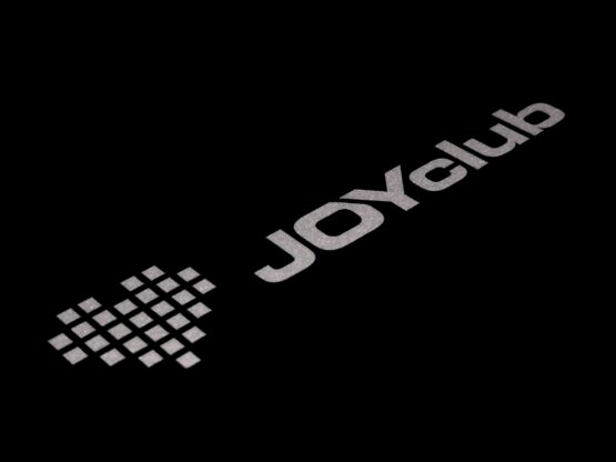 JOYclub Aufkleber - Klebeschrift silber
